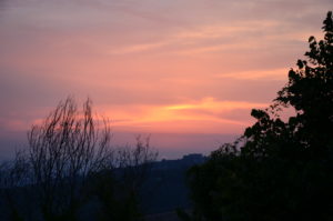 A Tuscan Sunset